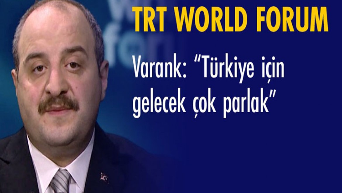 Bakan Varank TRT World Forum 2020'de Müjdeyi Verdi: 