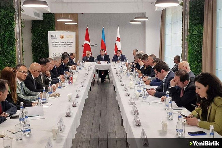 Azerbaycan-Türkiye-Gürcistan Dış İlişkiler Komisyonları Şuşa'da toplantı yaptı