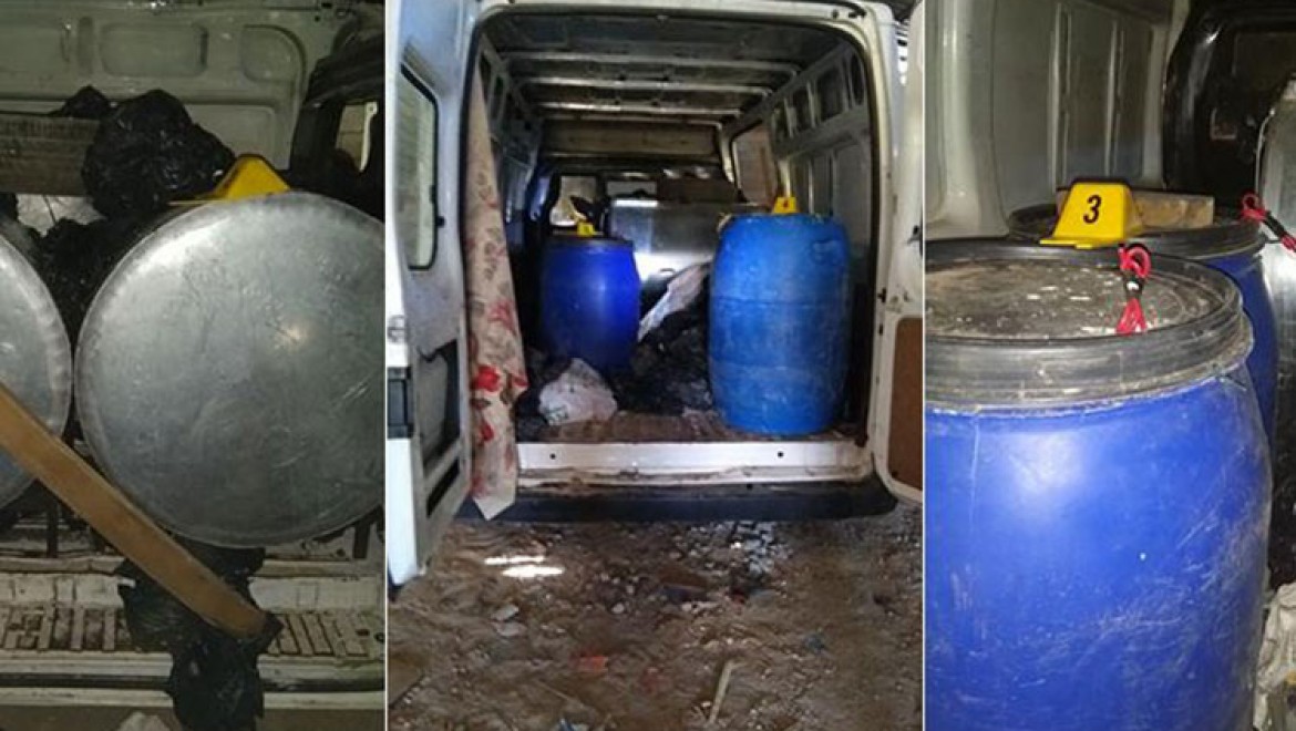 Mardin'de 3 ton bomba yüklü araç bulundu