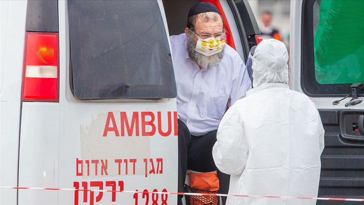 İsrail'de Kovid-19 salgınında en yüksek günlük vaka sayısı kaydedildi