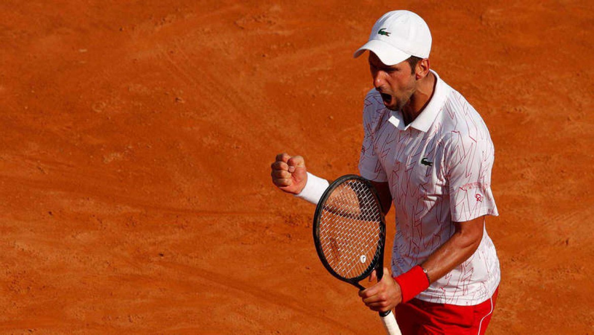 Novak Djokovic Roma Masters'ta 10. kez finalde