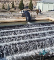 Çorum'da Koçhisar Barajı'nın suyu arıtma tesisine ulaştırıldı