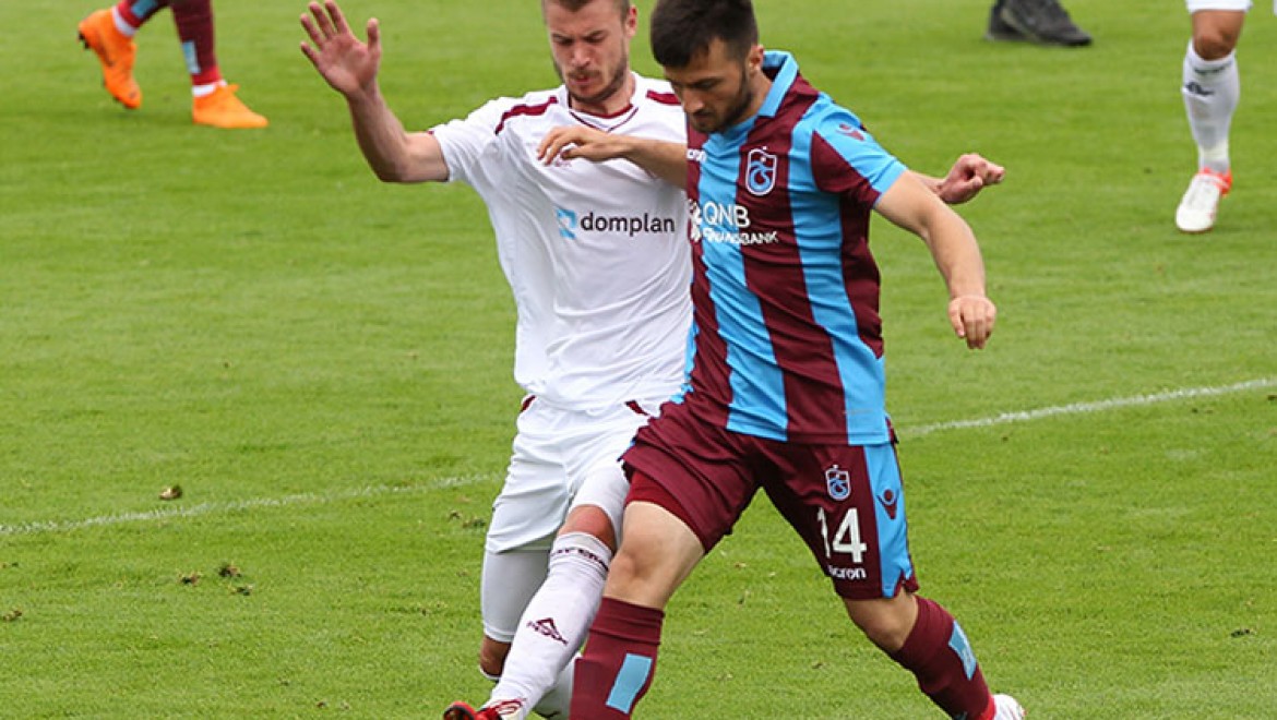 Trabzonspor'dan 2 Gollü Prova