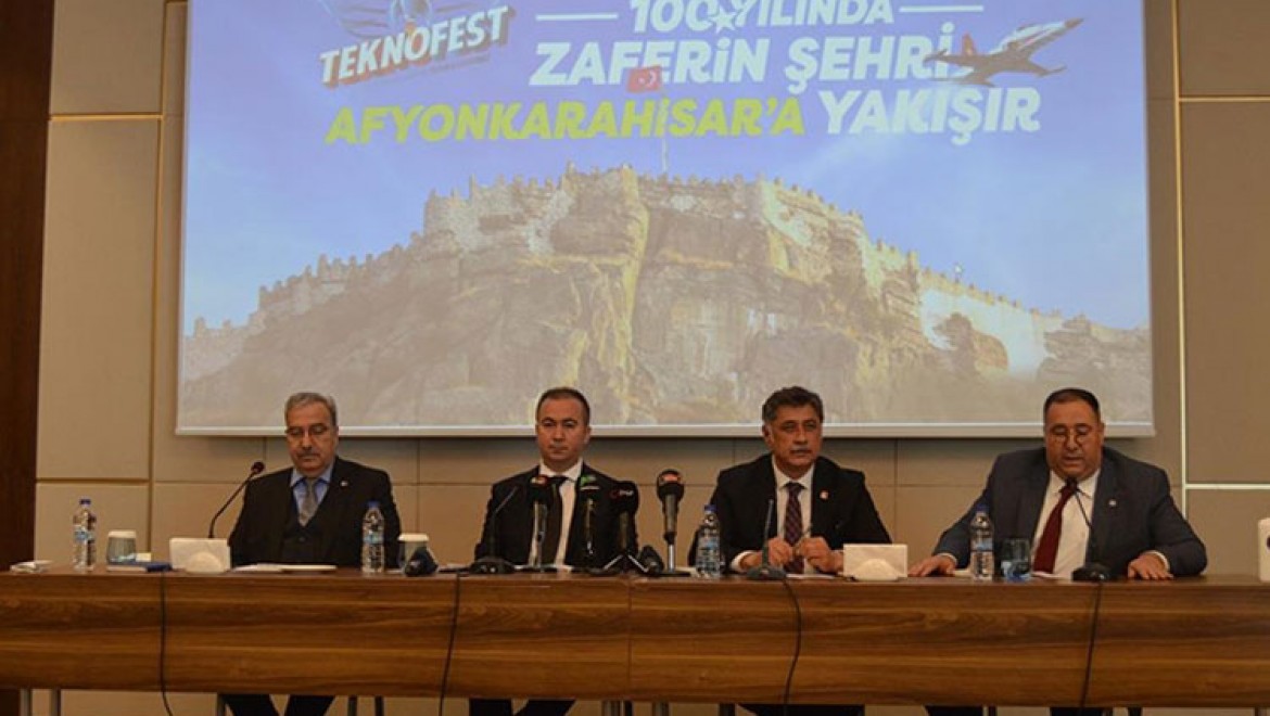 Büyük Taarruz'un 100. yılında 2022 TEKNOFEST'e Afyonkarahisar talip oldu
