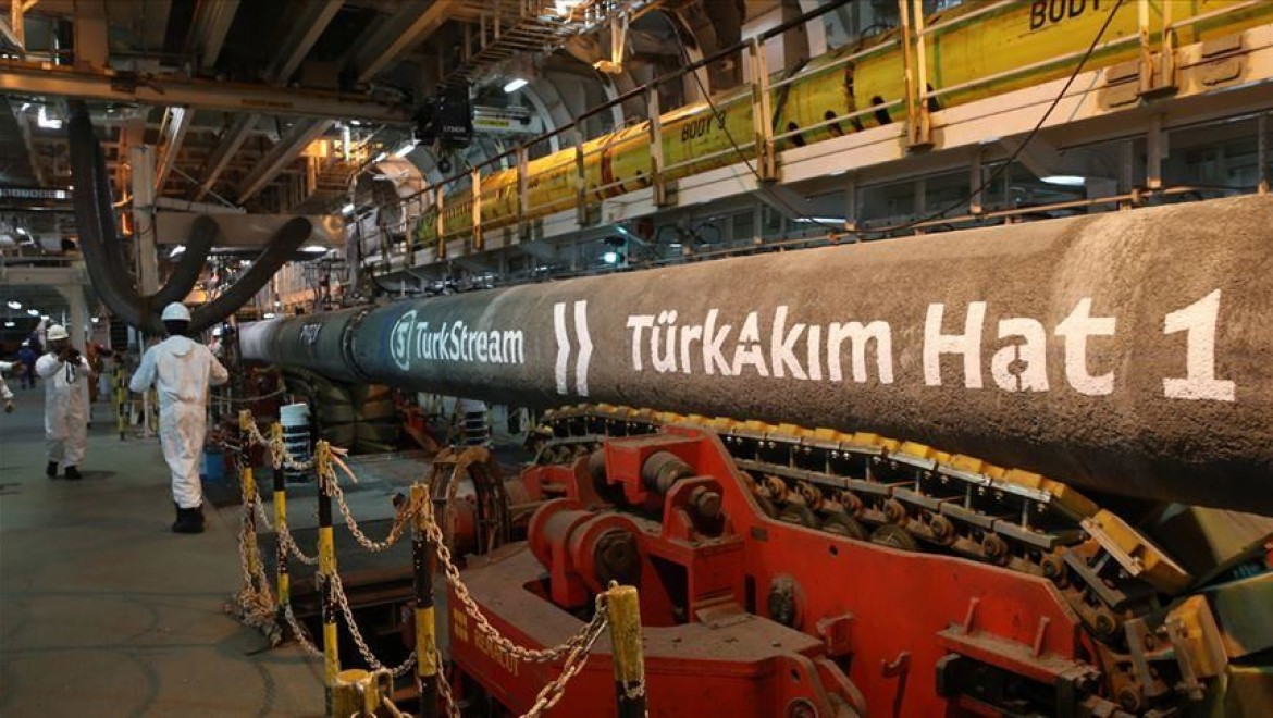 TürkAkım'dan ilk 1 milyar metreküp gaz sevk edildi