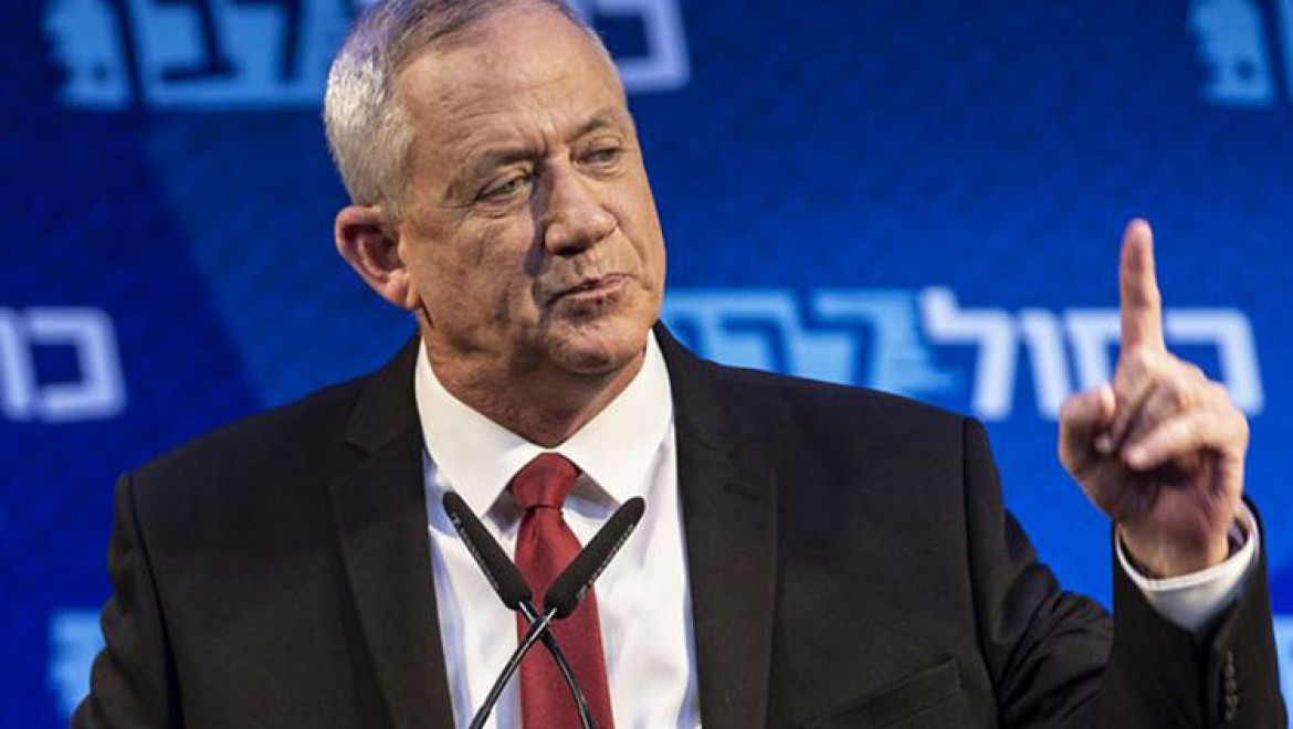 İsrail'de Filistinlileri temsil eden partiler, başbakanlık için Gantz'ı önerdi