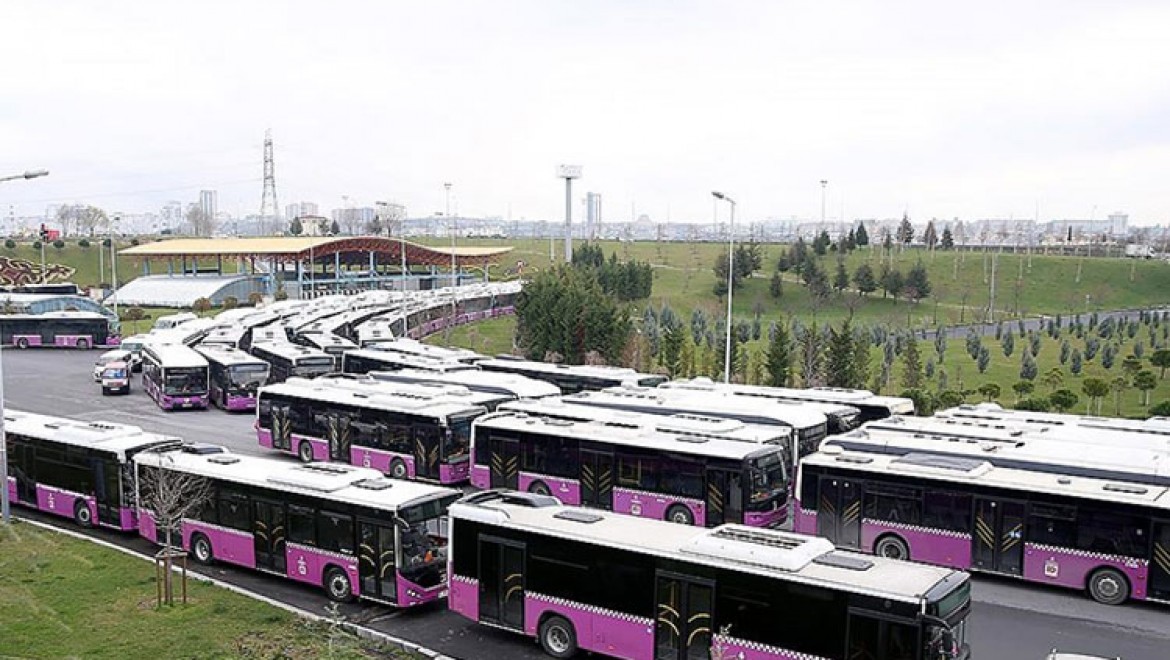 İstanbul'da otobüslerin boyanması ihalesi sonuçlandı