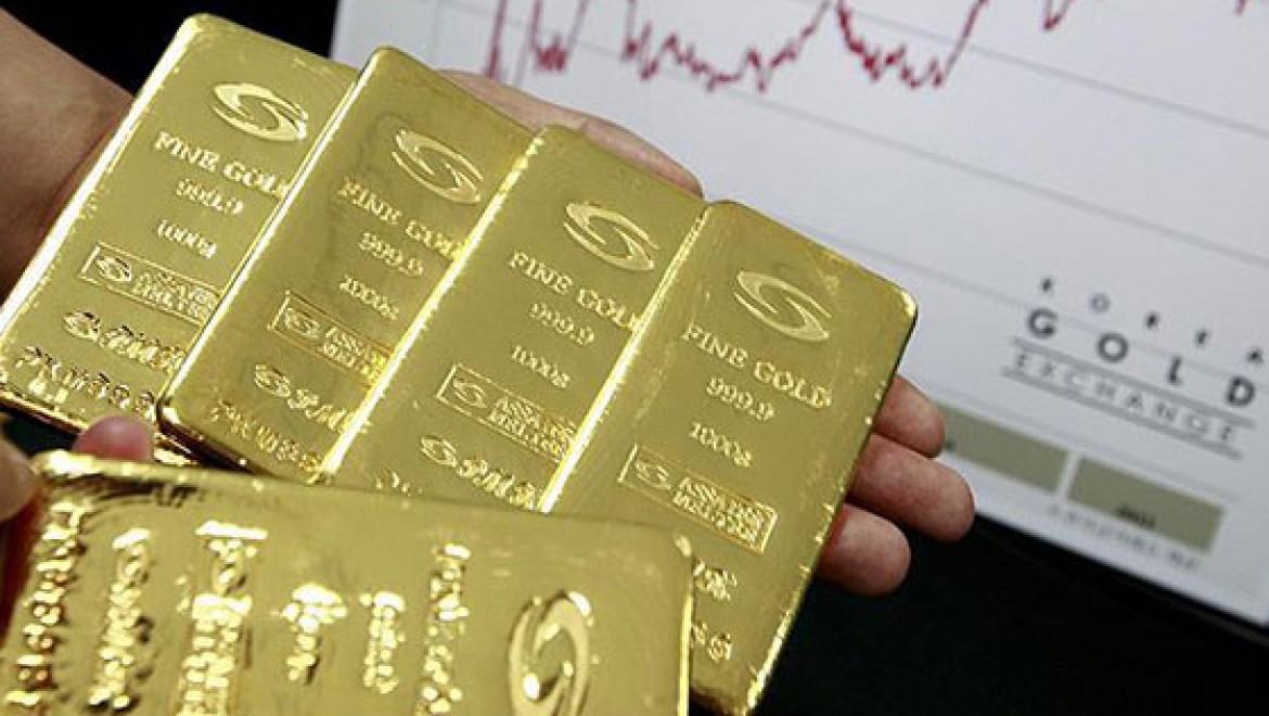 Altının kilogramı 114 bin 900 liraya geriledi