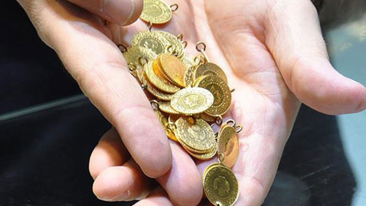 Altının kilogramı 124 bin 800 liraya geriledi