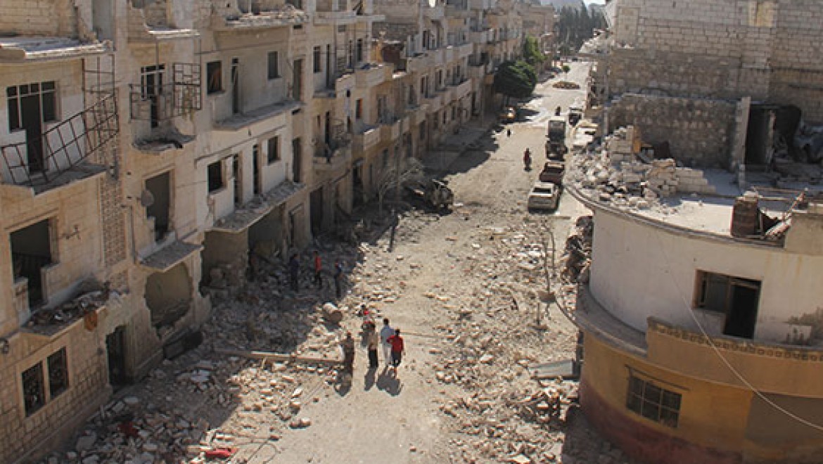 İdlib'e misket bombalı saldırı