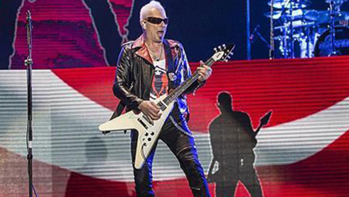 Scorpions İstanbul'da konser verdi