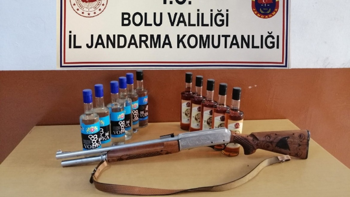 Bolu'da, Uyuşturucu, Silah Ve Kaçak İçki Operasyonu: 6 Gözaltı