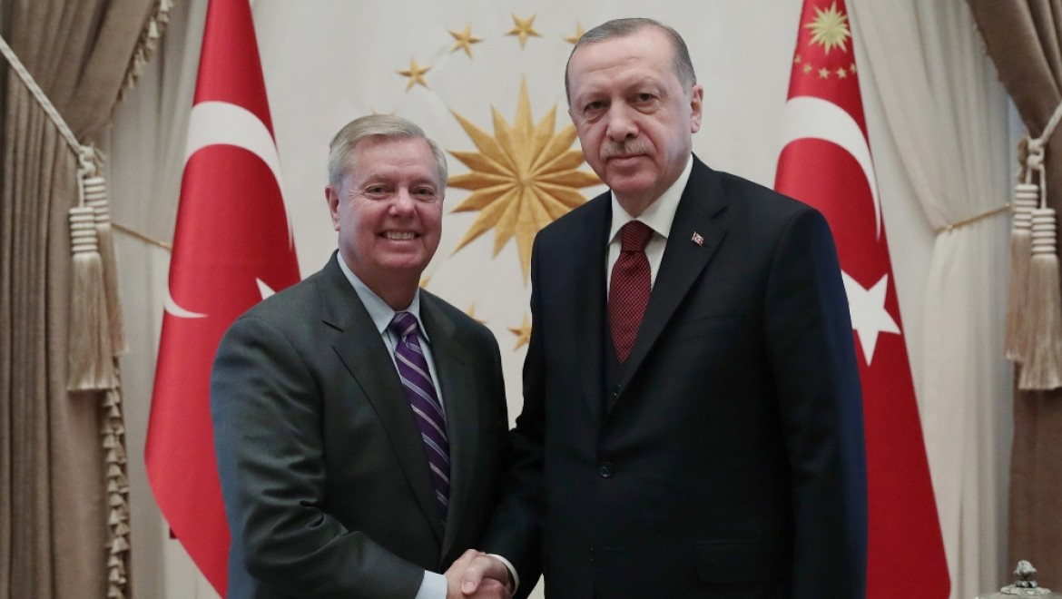 Erdoğan, ABD’li Senatör Graham’ı Kabul Etti
