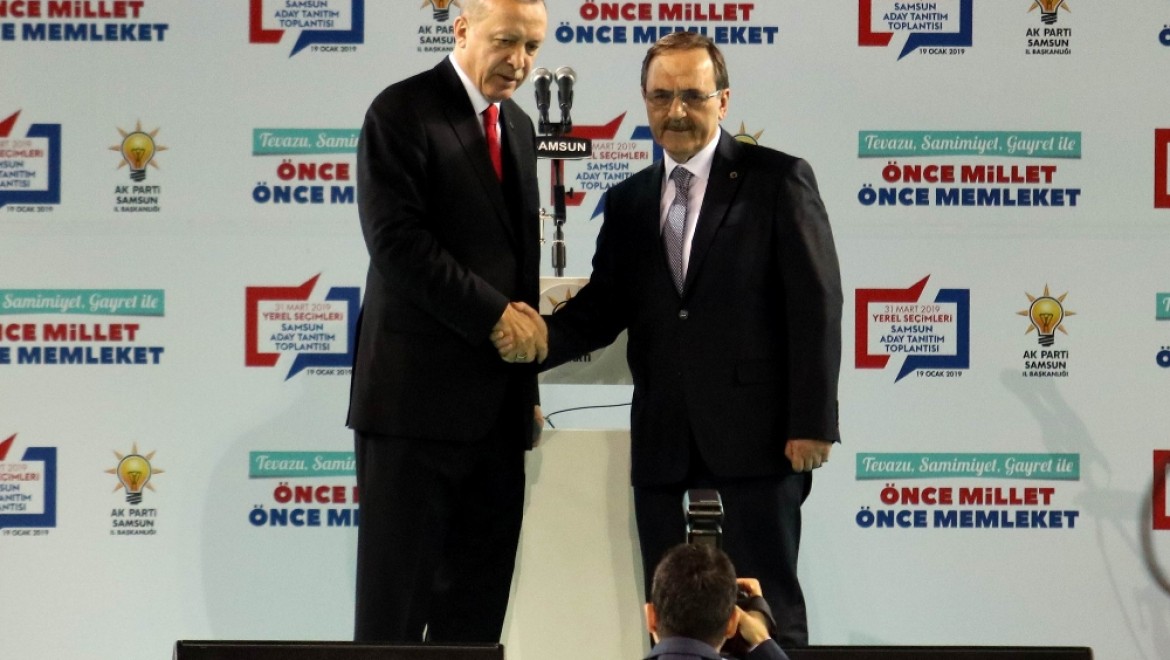 Erdoğan AK Parti’nin Samsun Adaylarını Açıkladı