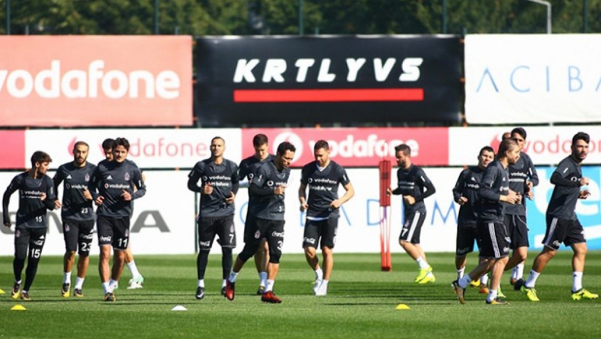 Beşiktaş Başakşehir maçının hazırlıklarını sürdürüyor