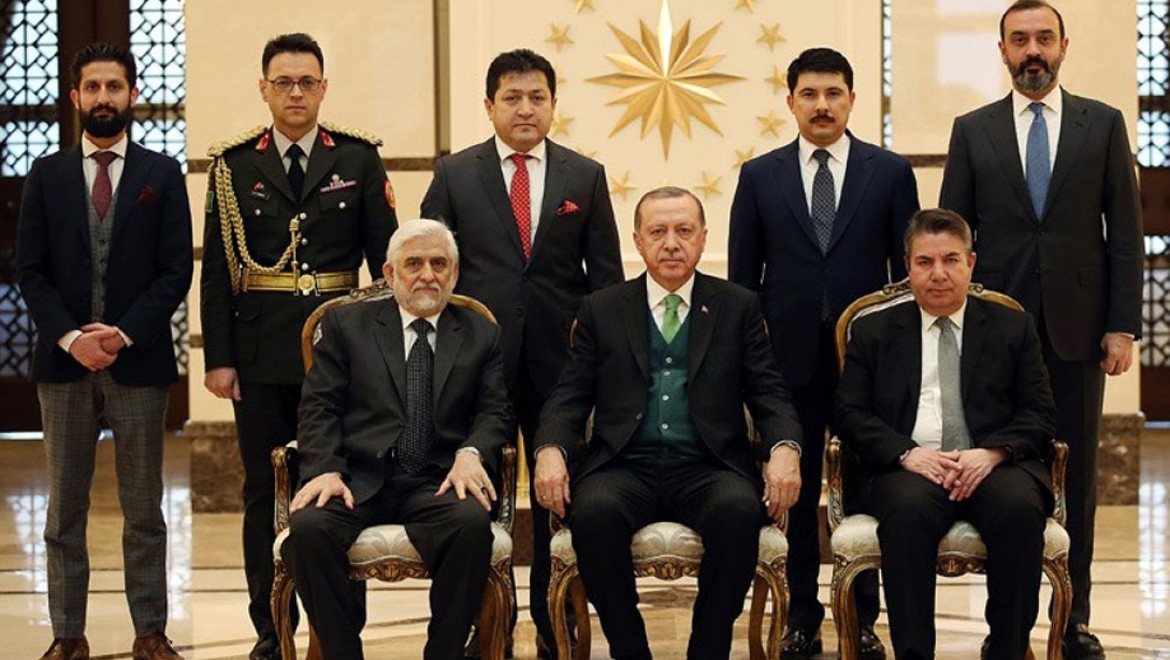 Cumhurbaşkanı Erdoğan Abdul Rahim Sayedjan kabul etti