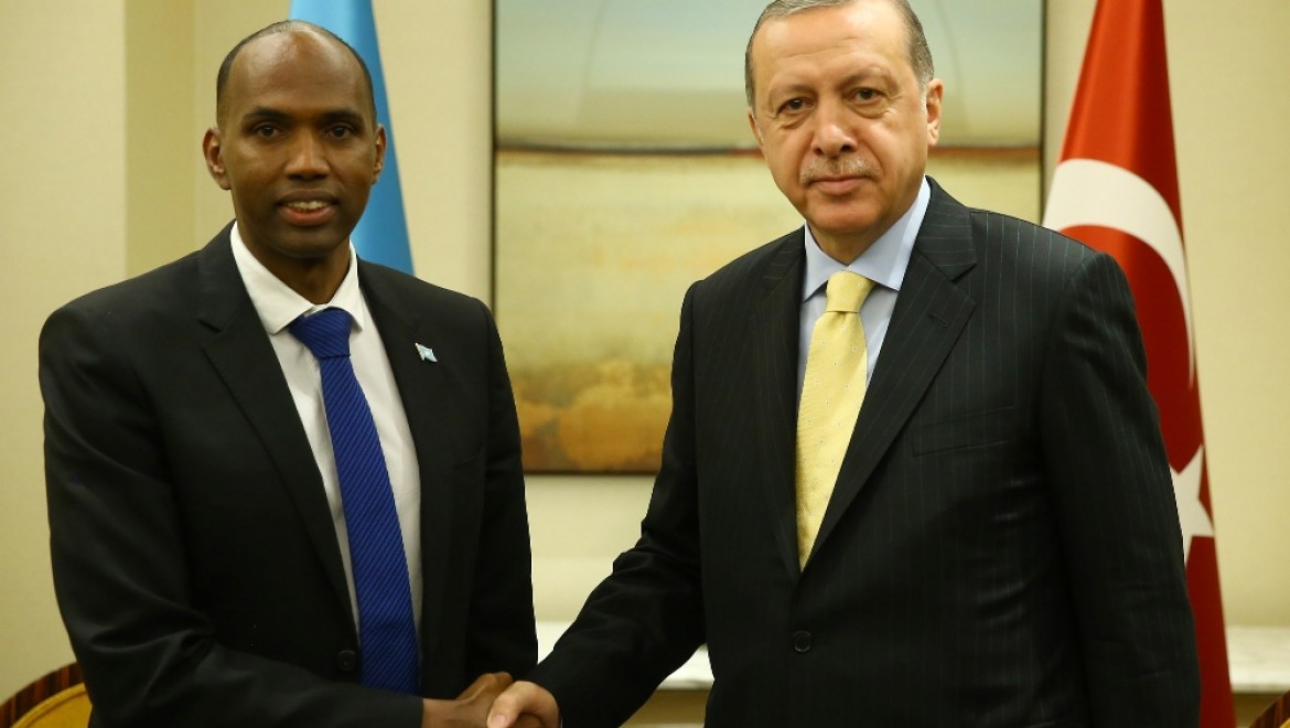 Erdoğan, Somali Başbakanı Kayre ile görüştü