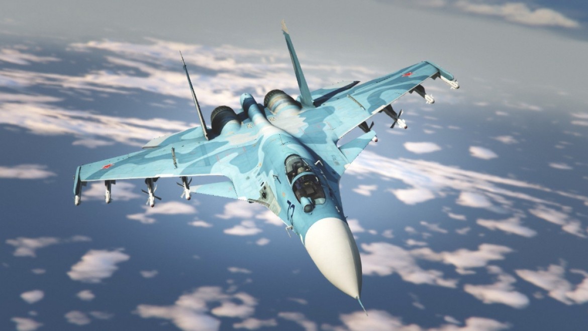 Rus uçağı Akdeniz'de düştü