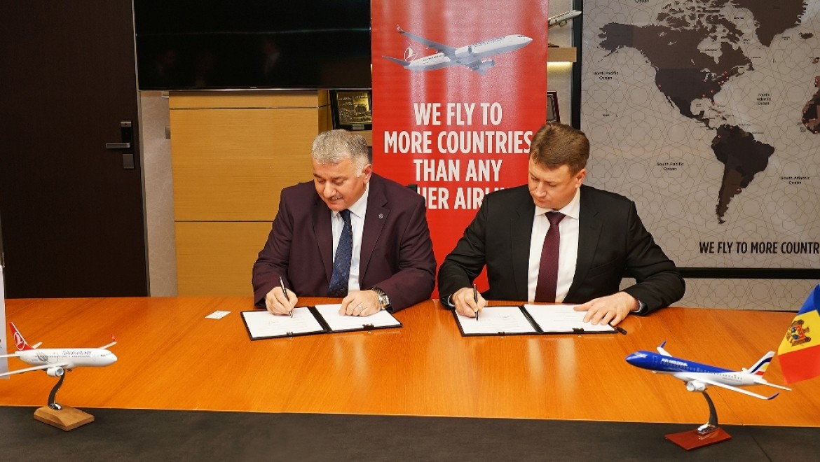 Air Moldova ile THY arasında kod paylaşımı anlaşması