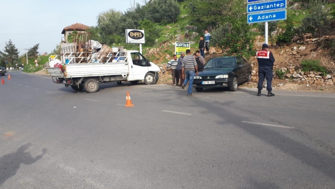 Kahramanmaraş’ta Trafik Kazası: 6 Yaralı