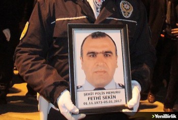 Kahraman polis memuru Fethi Sekin, şehadetinin 5. yılında anılıyor